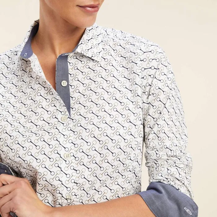 Women TShirts and Tops Ariat Tomales Shirt Bit Print Women TShirts and Tops Ariat Tomales Shirt Bit Print