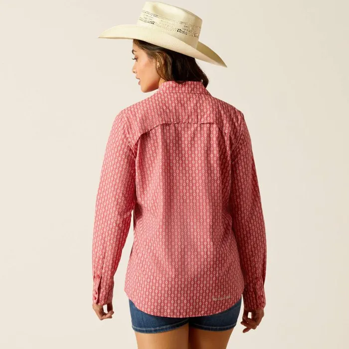 Women TShirts and Tops Ariat VentTEK Stretch Shirt Lyla Geo Stripe Print Women TShirts and Tops Ariat VentTEK Stretch Shirt Lyla Geo Stripe Print