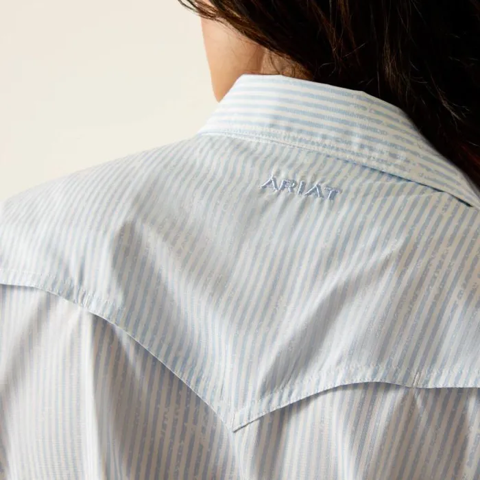 Women TShirts and Tops Ariat Western VentTEK Shirt Distressed Stripe Women TShirts and Tops Ariat Western VentTEK Shirt Distressed Stripe