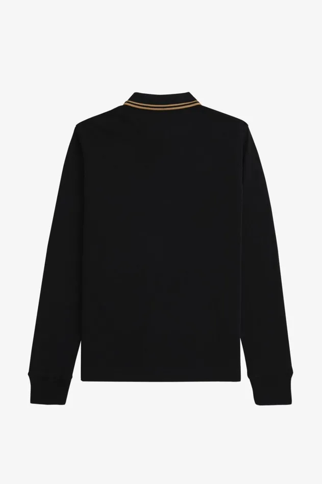 Women TShirts and Tops Fred Perry G3636 Blackwarm Stonewarm Stone
