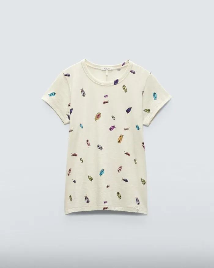 Women TShirts Rag 038 Bone Beetle Tee Beige