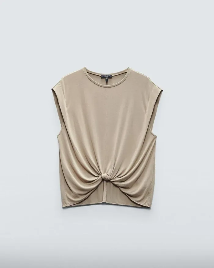 Women TShirts Rag 038 Bone Jenna Tee Sage