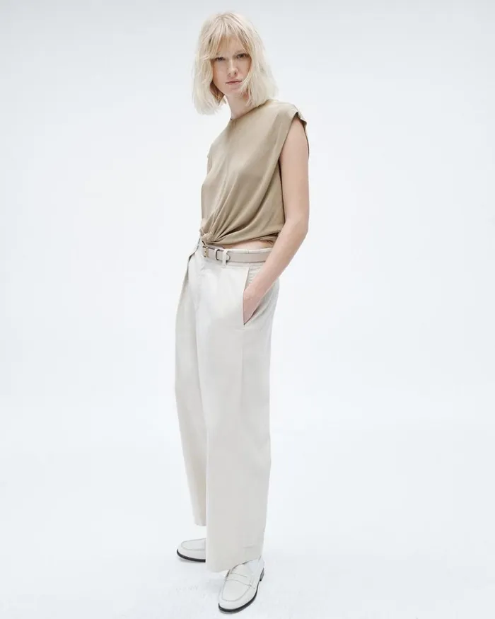 Women TShirts Rag 038 Bone Jenna Tee Sage