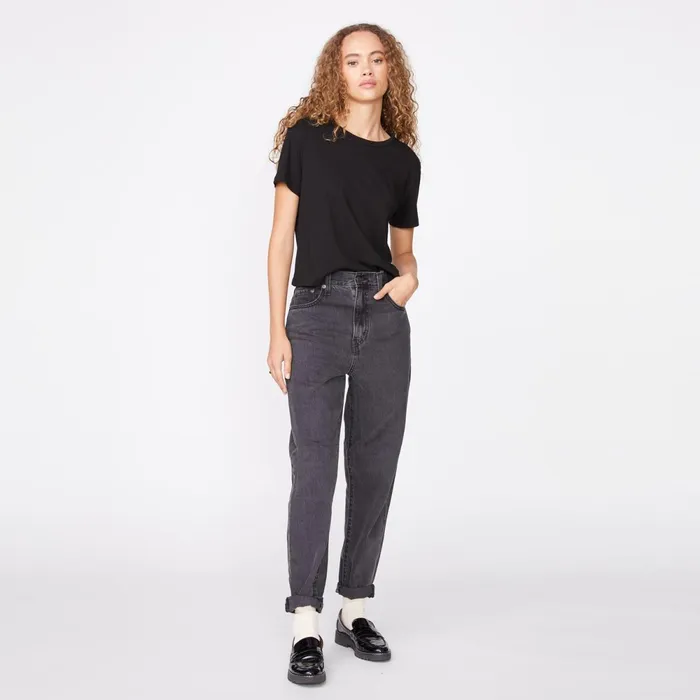 Women Tees MONROW 50039s Vintage Tee Black