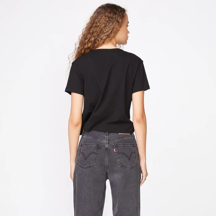 Women Tees MONROW 50039s Vintage Tee Black