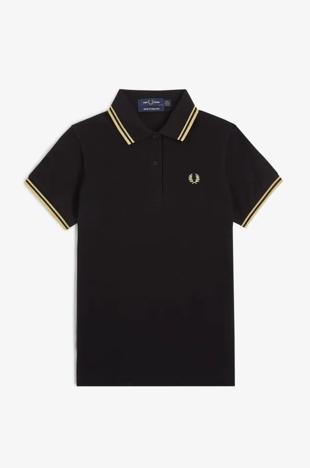 Women The Fred Perry Shirt Fred Perry G12 Blackchampagnechampagne