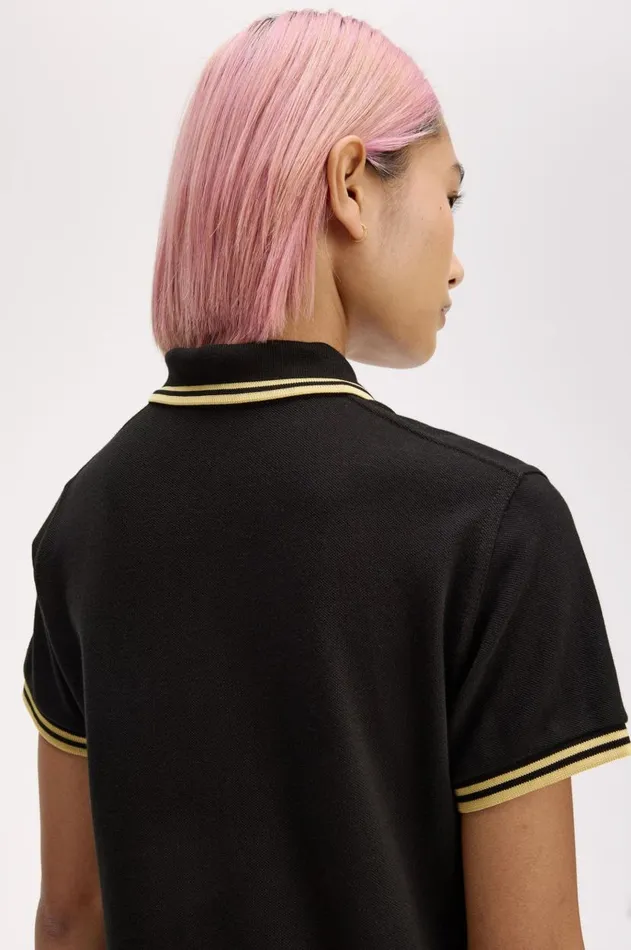 Women The Fred Perry Shirt Fred Perry G12 Blackchampagnechampagne