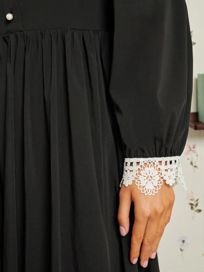Women Tribute Midi Dress Raven Black Sister Jane Dresses