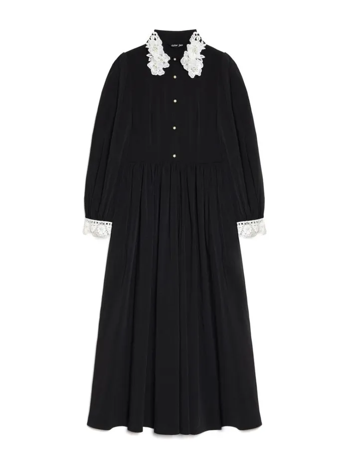 Women Tribute Midi Dress Raven Black Sister Jane Dresses