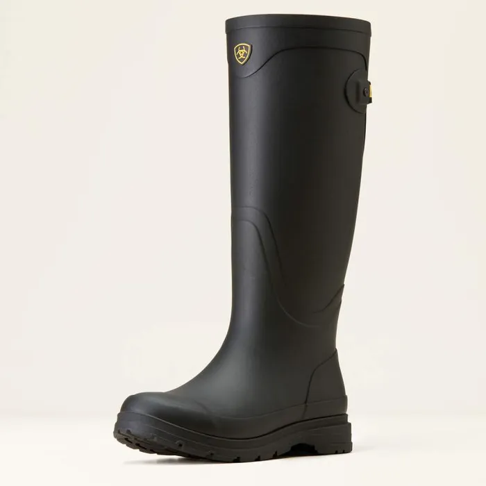 Women Waterproof Boots Ariat Kelmarsh Rubber Boot Black