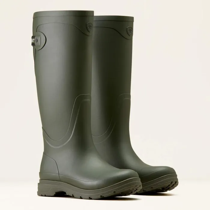 Women Waterproof Boots Ariat Kelmarsh Rubber Boot Olive Women Waterproof Boots Ariat Kelmarsh Rubber Boot Olive