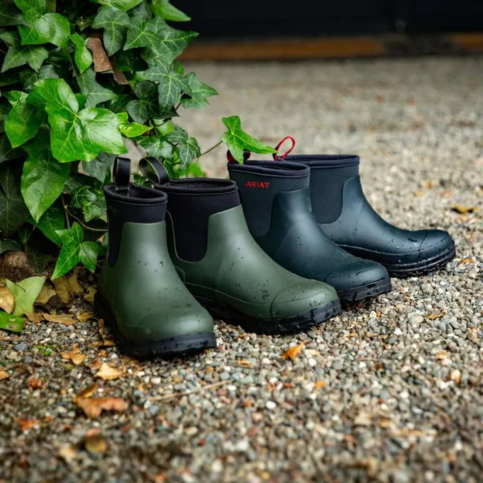 Women Waterproof Boots Ariat Kelmarsh Shortie Rubber Boot Dark Olive Women Waterproof Boots Ariat Kelmarsh Shortie Rubber Boot Dark Olive