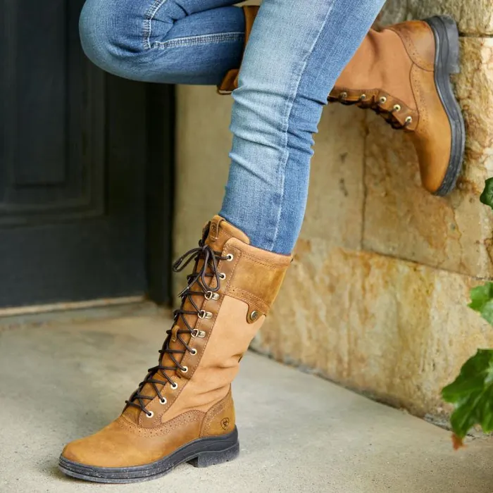 Women Waterproof Boots Ariat Wythburn II Waterproof Boot Weathered Brown Women Waterproof Boots Ariat Wythburn II Waterproof Boot Weathered Brown