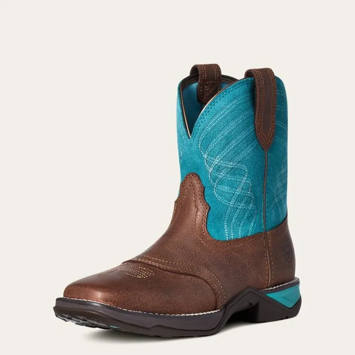 Women Western Boots Ariat Anthem Shortie Western Boot Darkcottage