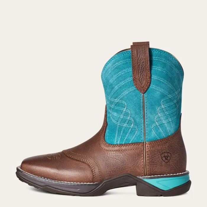 Women Western Boots Ariat Anthem Shortie Western Boot Darkcottage
