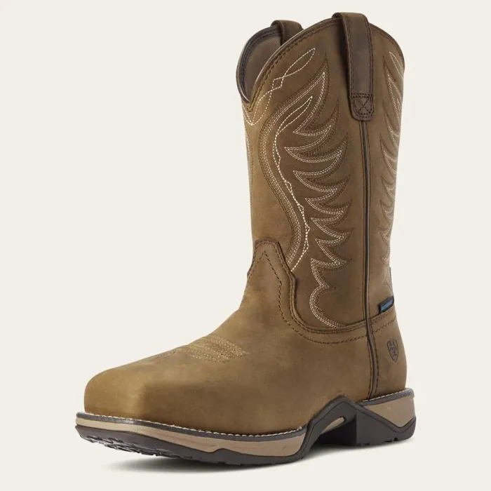 Women Western Boots Ariat Anthem Waterproof Composite Toe Work Boot Distressed Brown Women Western Boots Ariat Anthem Waterproof Composite Toe Work Boot Distressed Brown