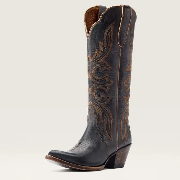 Women Western Boots Ariat Belinda StretchFit Western Boot Beduino Black