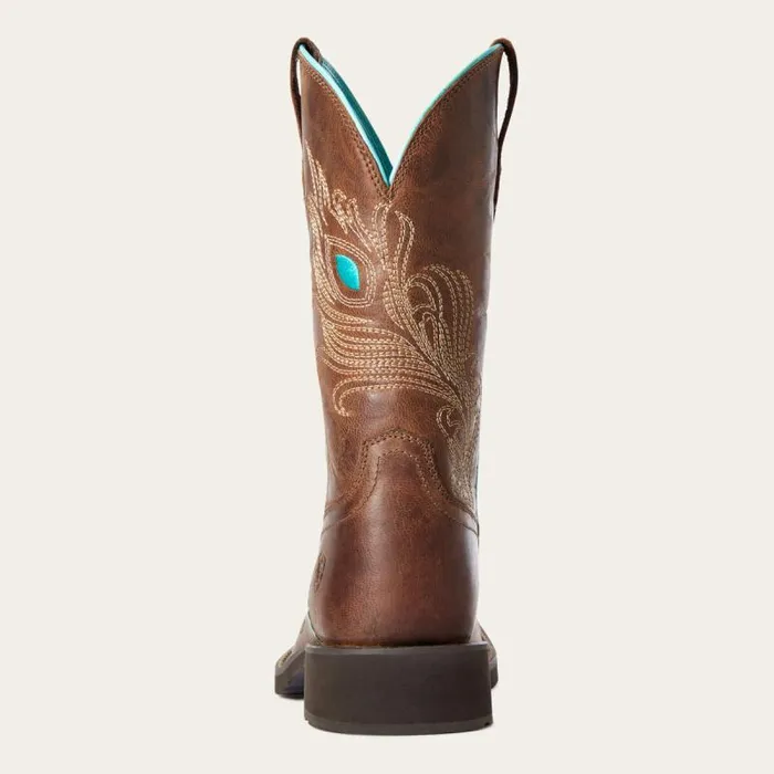 Women Western Boots Ariat Bright Eyes II Western Boot Weathered Brown Women Western Boots Ariat Bright Eyes II Western Boot Weathered Brown