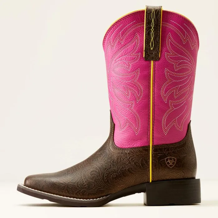 Women Western Boots Ariat Buckley Western Boot Bronze Ageblushing Pink Women Western Boots Ariat Buckley Western Boot Bronze Ageblushing Pink