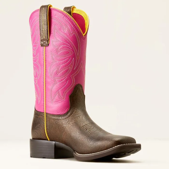 Women Western Boots Ariat Buckley Western Boot Bronze Ageblushing Pink Women Western Boots Ariat Buckley Western Boot Bronze Ageblushing Pink