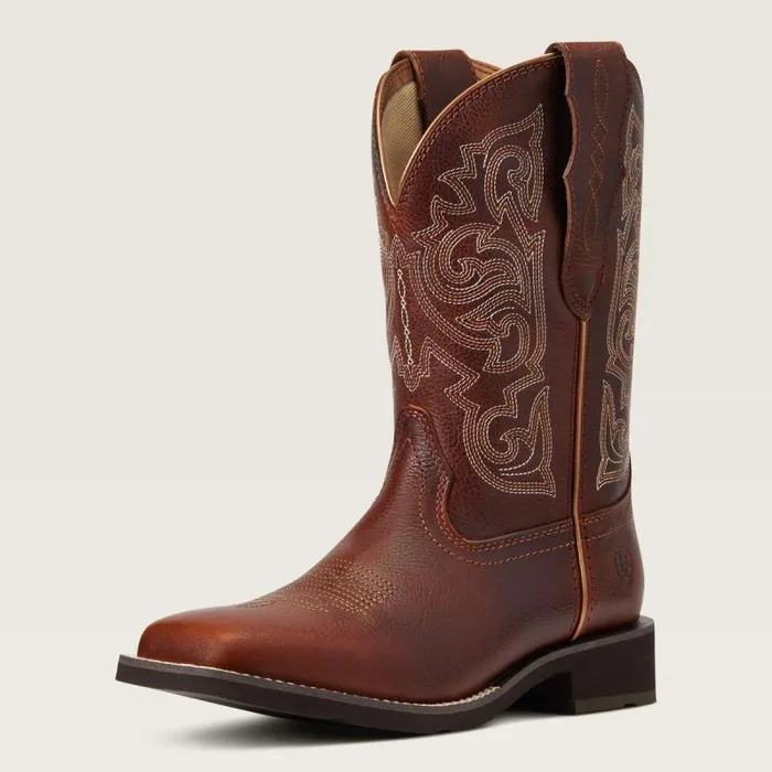 Women Western Boots Ariat Delilah StretchFit Western Boot Spiced Cider