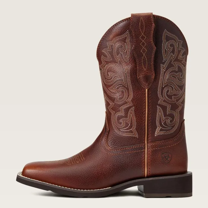 Women Western Boots Ariat Delilah StretchFit Western Boot Spiced Cider Women Western Boots Ariat Delilah StretchFit Western Boot Spiced Cider
