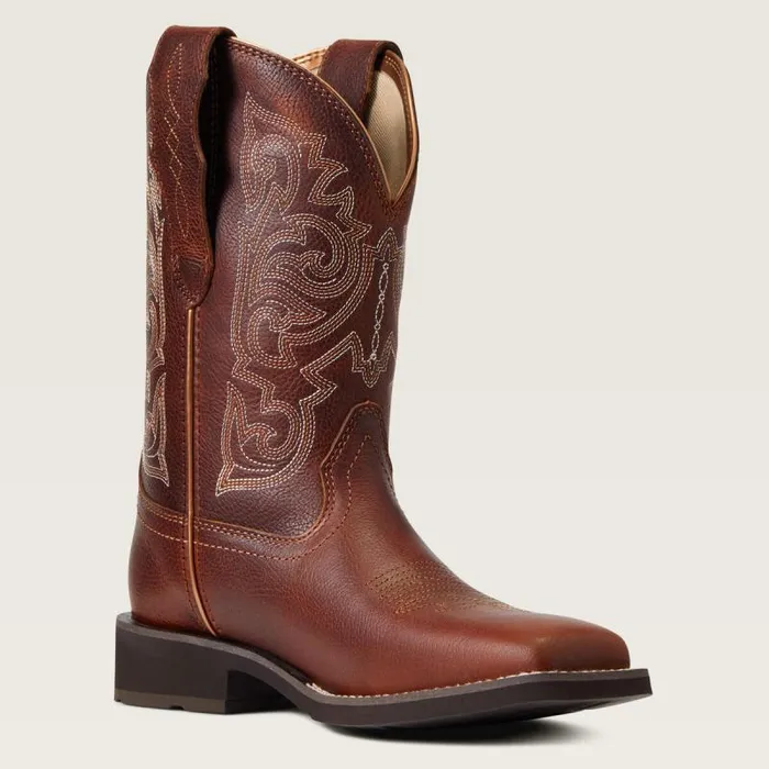 Women Western Boots Ariat Delilah StretchFit Western Boot Spiced Cider Women Western Boots Ariat Delilah StretchFit Western Boot Spiced Cider