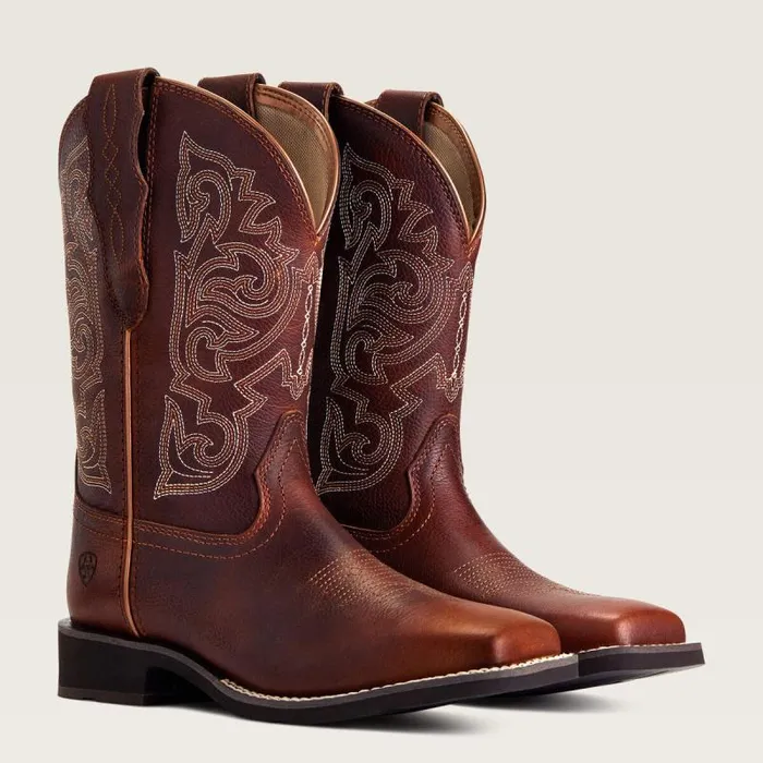 Women Western Boots Ariat Delilah StretchFit Western Boot Spiced Cider Women Western Boots Ariat Delilah StretchFit Western Boot Spiced Cider