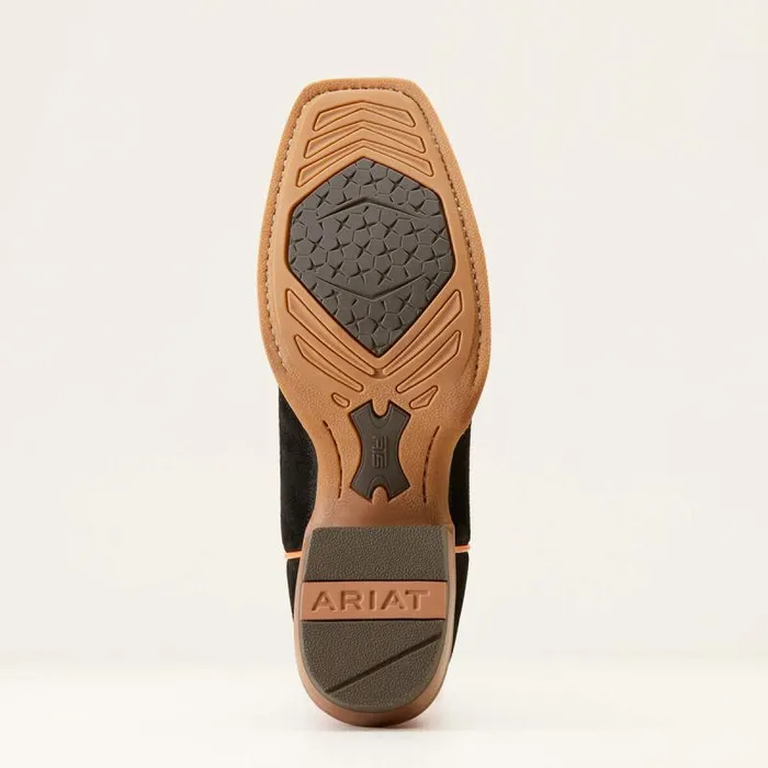 Women Western Boots Ariat Derby Monroe Western Boot Black Roughout Women Western Boots Ariat Derby Monroe Western Boot Black Roughout