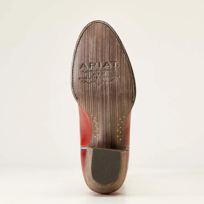 Women Western Boots Ariat Desert Holly Western Boot Flame Red Women Western Boots Ariat Desert Holly Western Boot Flame Red