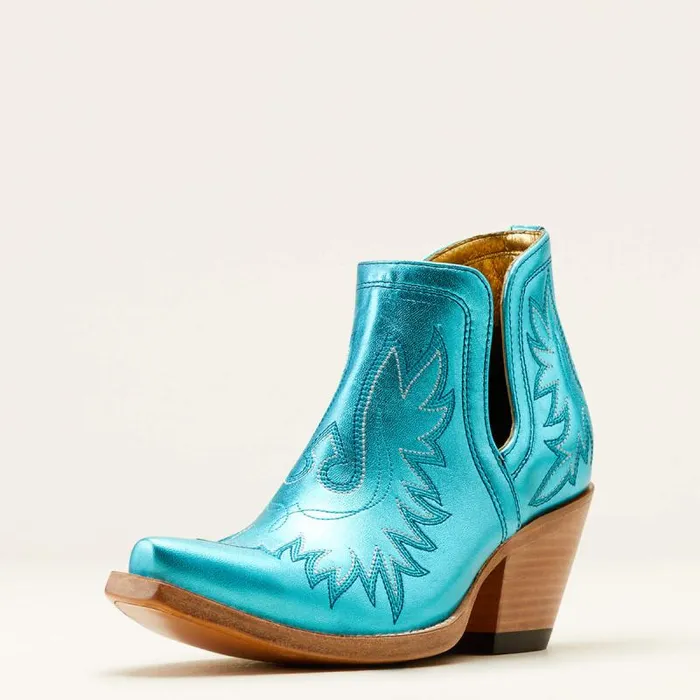 Women Western Boots Ariat Dixon Bootie Electric Calypso