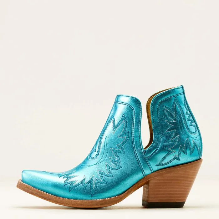 Women Western Boots Ariat Dixon Bootie Electric Calypso Women Western Boots Ariat Dixon Bootie Electric Calypso