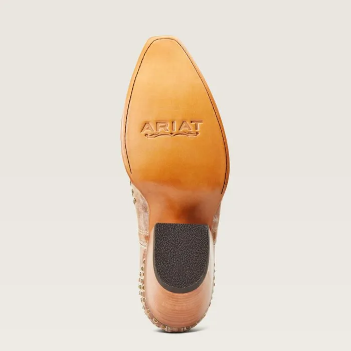 Women Western Boots Ariat Dixon Studs Western Boot Old West Tan Women Western Boots Ariat Dixon Studs Western Boot Old West Tan