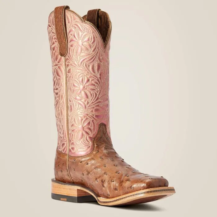 Women Western Boots Ariat Donatella Western Boot Distressed Chocolate Full Quil Women Western Boots Ariat Donatella Western Boot Distressed Chocolate Full Quil