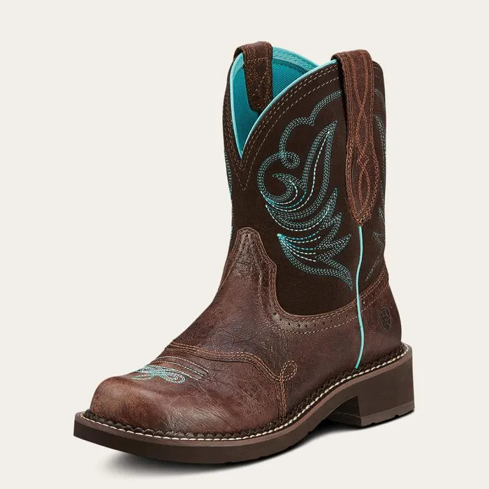 Women Western Boots Ariat Fatbaby Heritage Dapper Western Boot Royal Chocolate Women Western Boots Ariat Fatbaby Heritage Dapper Western Boot Royal Chocolate