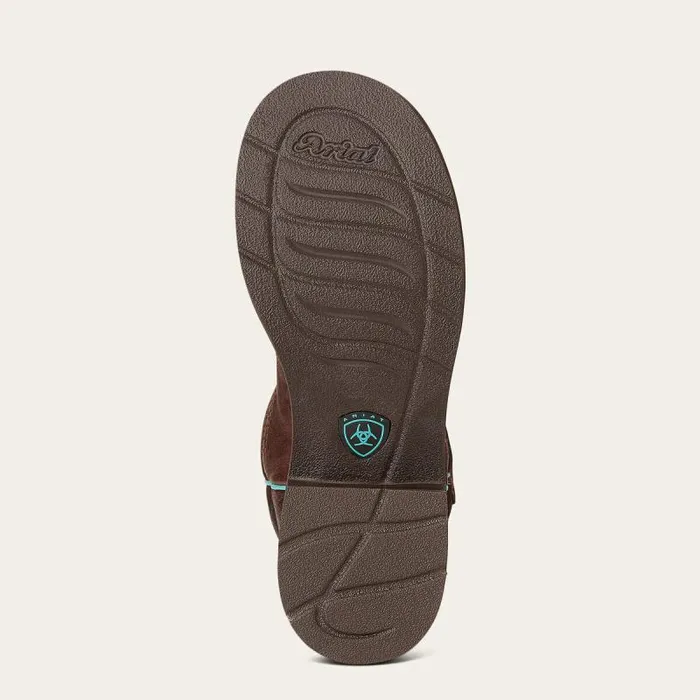 Women Western Boots Ariat Fatbaby Heritage Dapper Western Boot Royal Chocolate