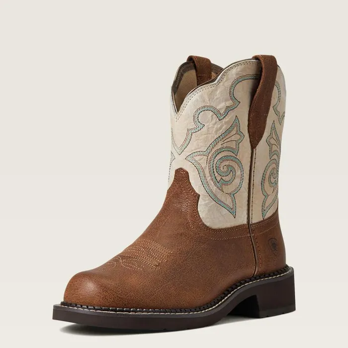 Women Western Boots Ariat Fatbaby Heritage Tess Western Boot Tortuga