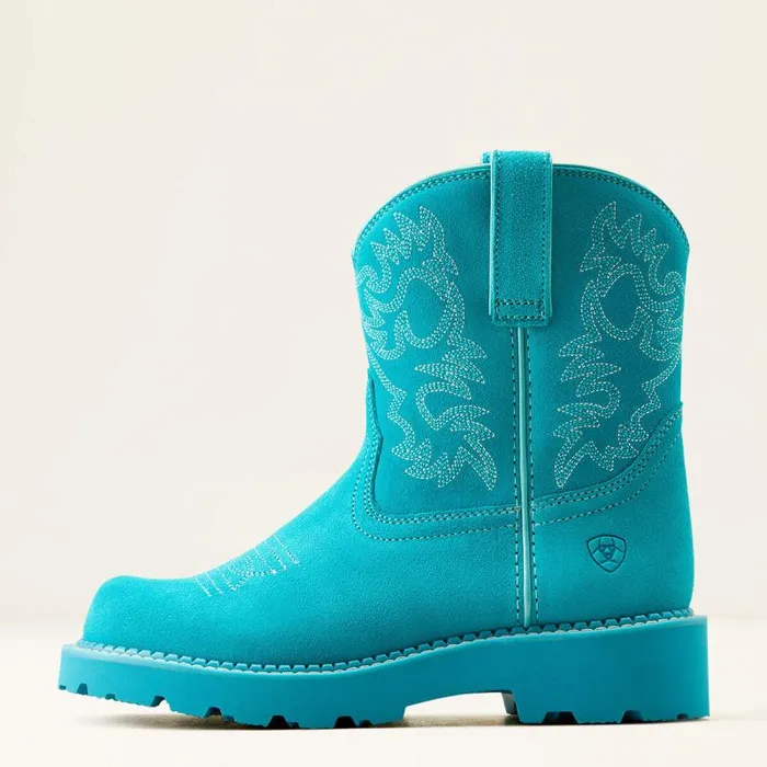 Women Western Boots Ariat Fatbaby Western Boot Brightest Turquoise