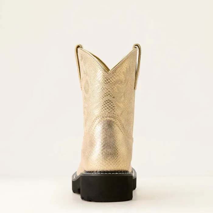 Women Western Boots Ariat Fatbaby Western Boot Gilded Lizard Emboss Women Western Boots Ariat Fatbaby Western Boot Gilded Lizard Emboss
