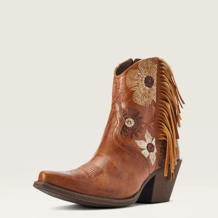 Women Western Boots Ariat Florence Western Boot Tangled Tan