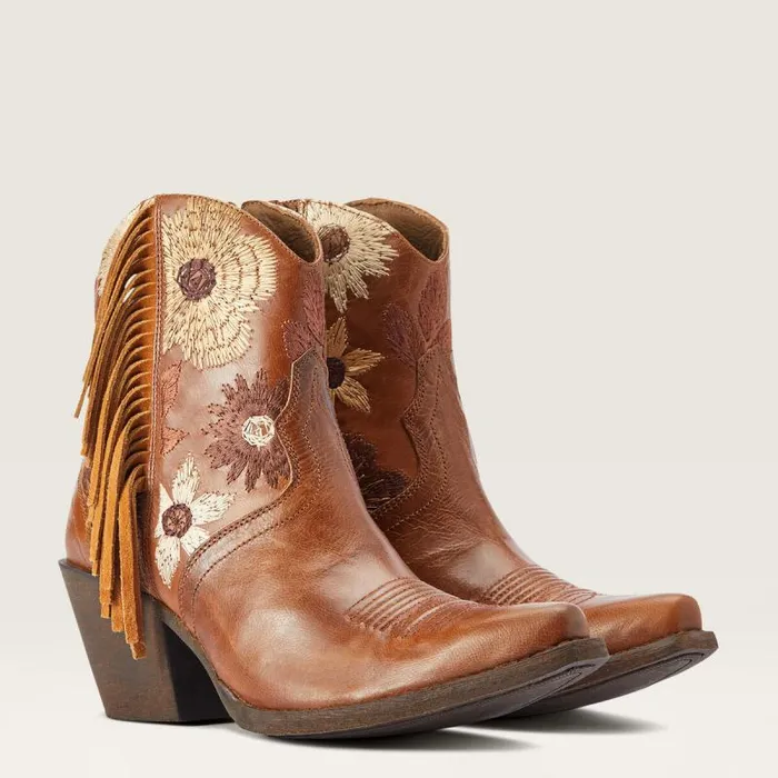 Women Western Boots Ariat Florence Western Boot Tangled Tan Women Western Boots Ariat Florence Western Boot Tangled Tan