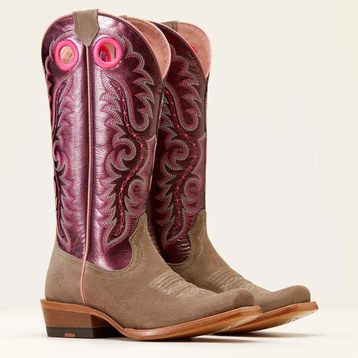 Women Western Boots Ariat Frontier Boon Western Boot Smokey Roughout Women Western Boots Ariat Frontier Boon Western Boot Smokey Roughout