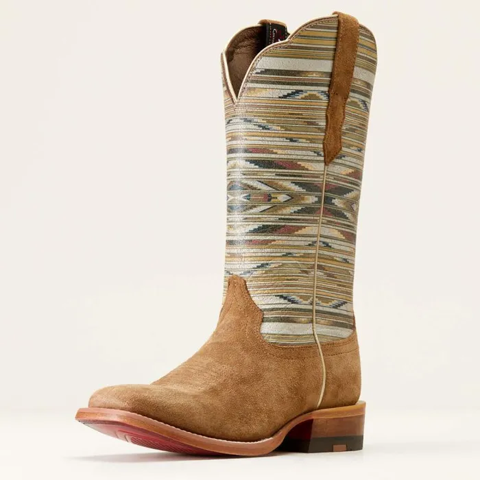 Women Western Boots Ariat Frontier Chimayo Western Boot Dijon Roughout