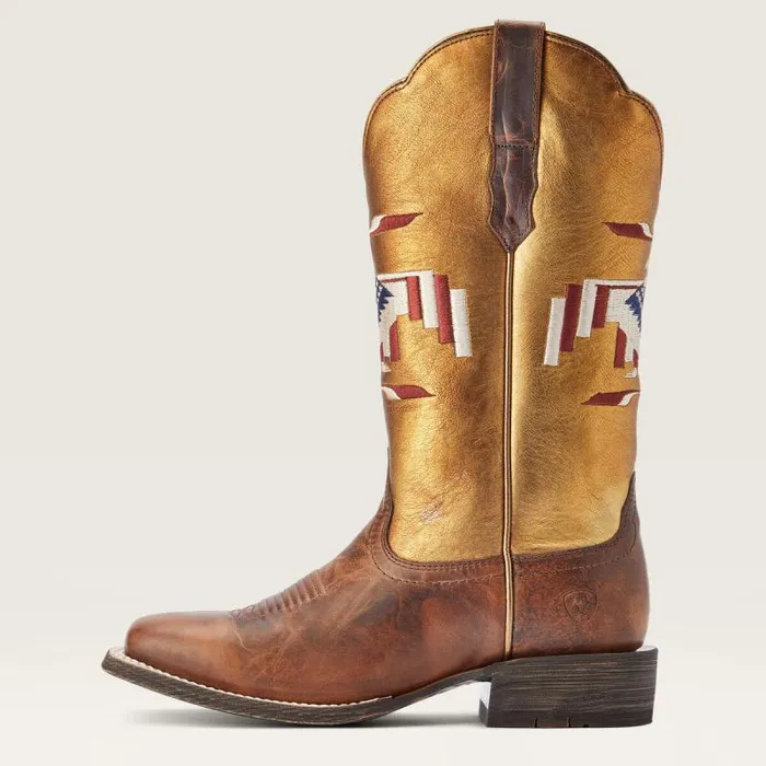 Women Western Boots Ariat Frontier Thunderbird Chimayo Western Boot Fiery Tan Women Western Boots Ariat Frontier Thunderbird Chimayo Western Boot Fiery Tan