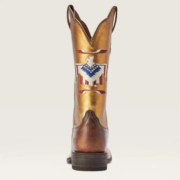 Women Western Boots Ariat Frontier Thunderbird Chimayo Western Boot Fiery Tan Women Western Boots Ariat Frontier Thunderbird Chimayo Western Boot Fiery Tan