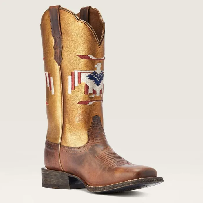 Women Western Boots Ariat Frontier Thunderbird Chimayo Western Boot Fiery Tan Women Western Boots Ariat Frontier Thunderbird Chimayo Western Boot Fiery Tan