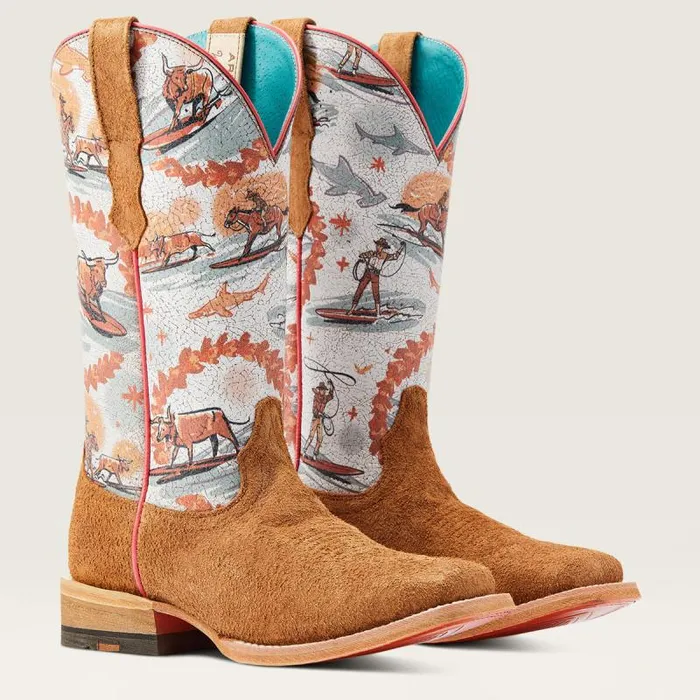 Women Western Boots Ariat Frontier Western Aloha Western Boot Rusty Roughout Women Western Boots Ariat Frontier Western Aloha Western Boot Rusty Roughout