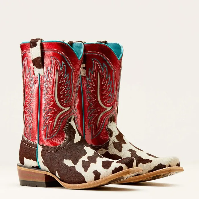 Women Western Boots Ariat Futurity Colt Western Boot Cowtown Hair Onruby Red Patent Women Western Boots Ariat Futurity Colt Western Boot Cowtown Hair Onruby Red Patent