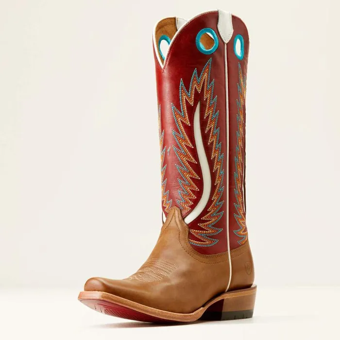 Women Western Boots Ariat Futurity Fort Worth Western Boot Dulce De Lechebolero Red