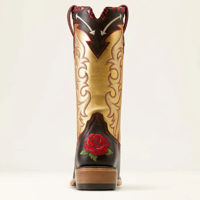 Women Western Boots Ariat Futurity Rodeo Quincy Western Boot Toffee Crunchrange Riding Ruby